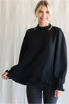 GENTILE BLACK BLOUSE