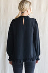 GENTILE BLACK BLOUSE