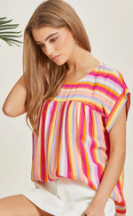 EMILY HAPPY STRIPES BLOUSE