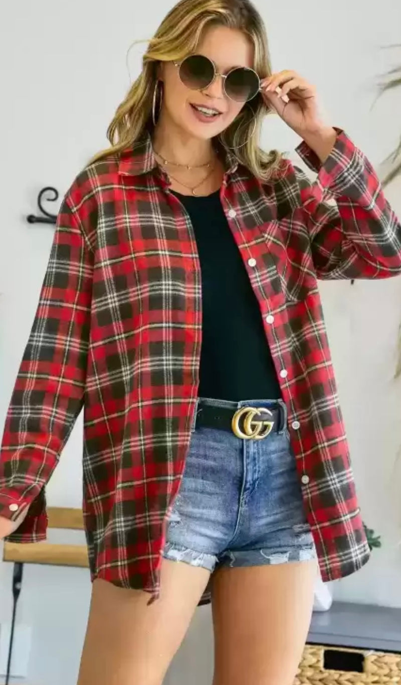 RITA PLAID FLANNEL