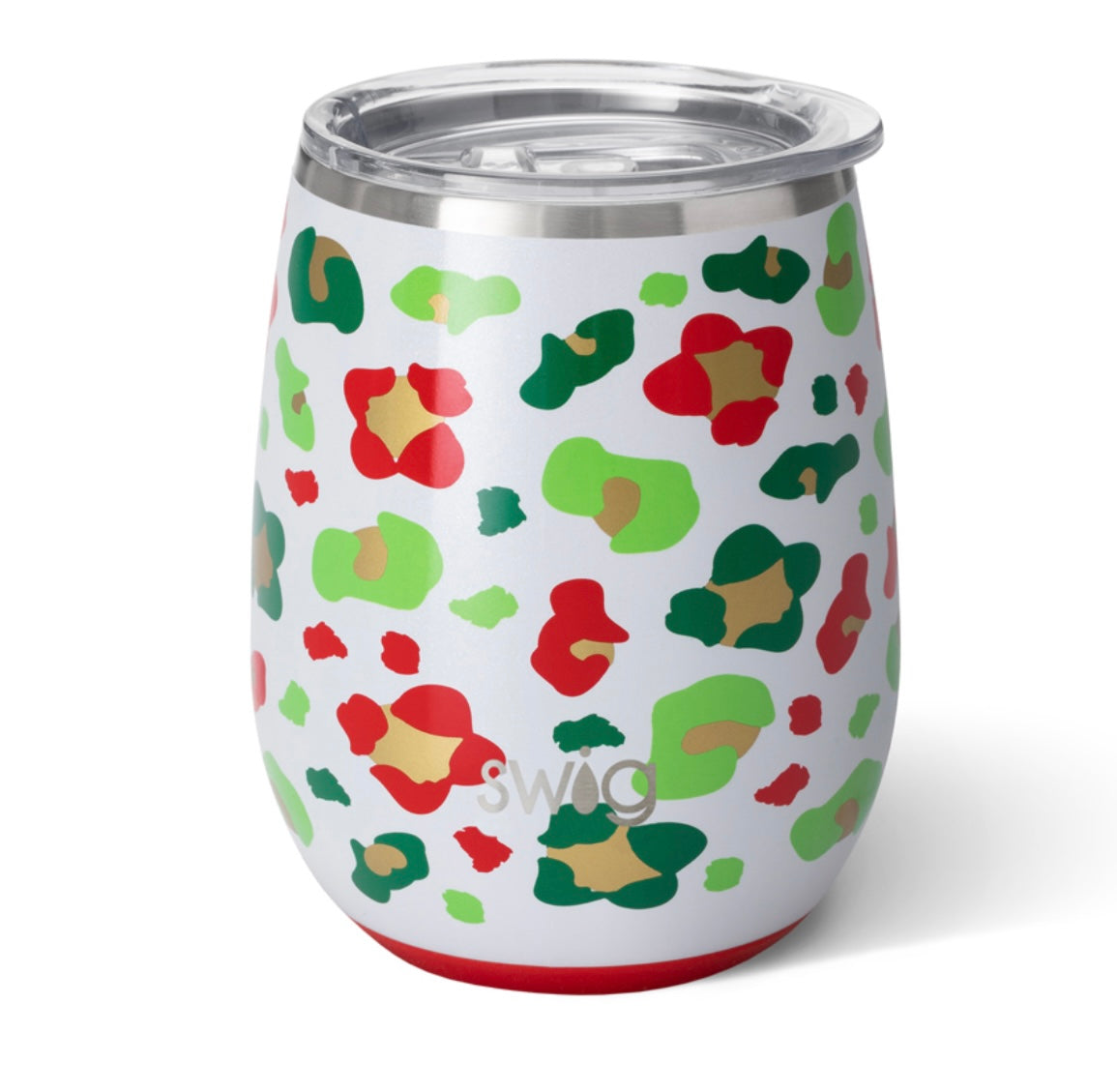 Swig Life: Stemless Wine Cup (14oz) - Jingle Jungle